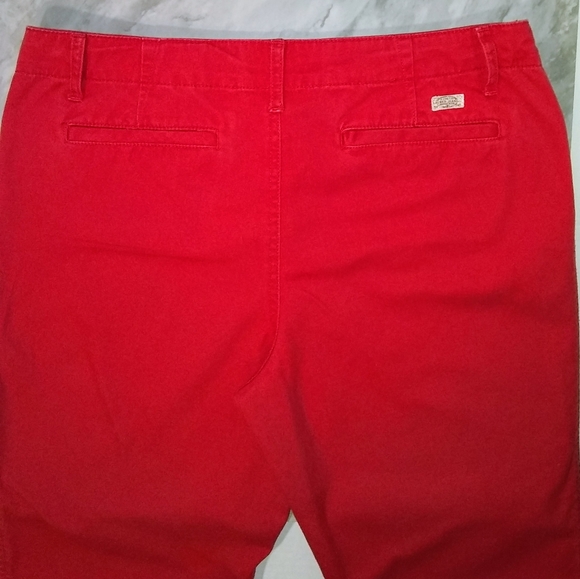Lauren Ralph Lauren- Red  Capris - Picture 5 of 6